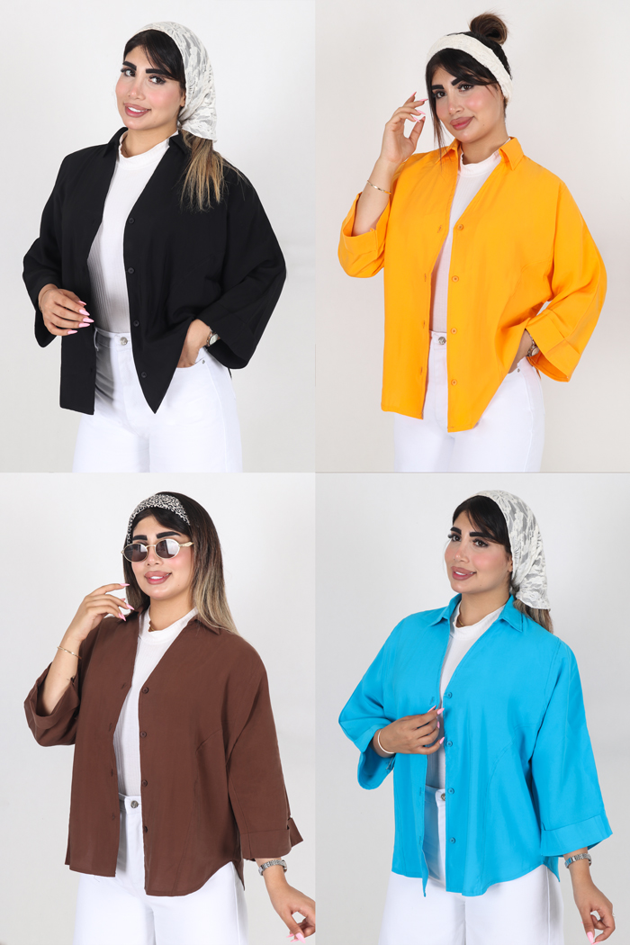 شومیز سیلک 4587