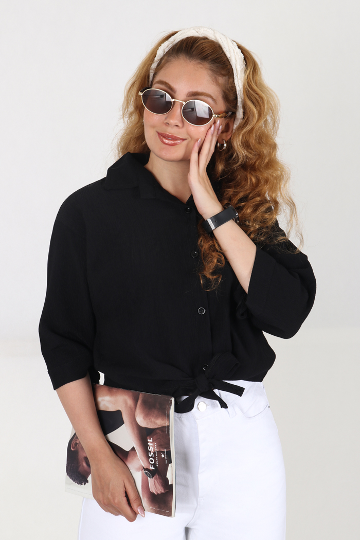 شومیز گره ای 4653