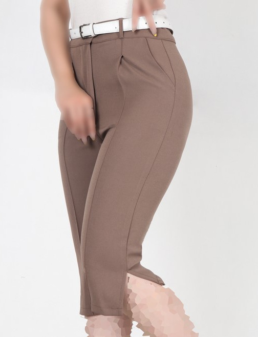 شلوارک پارچه ای کاپری بغل چاک 4716