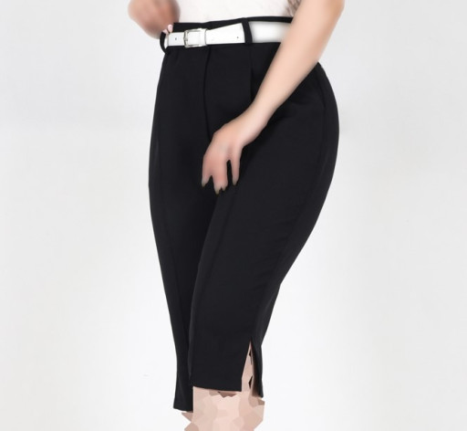 شلوارک پارچه ای کاپری بغل چاک 4717
